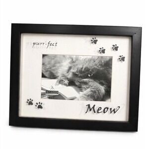 Malden Cat Photo Frame 4 X 6 Photo Black Frame Pet Lover Decor Meow Perfect